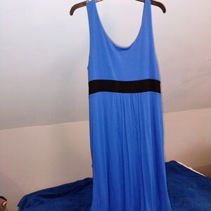 INC Royal Blue Sleeveless Dress with Discreet Pockets NWT